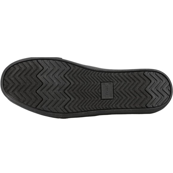 TOMS • Women’s Alpargata Heritage Canvas Shoes • Black on Black • 8.5 - Picture 5 of 15